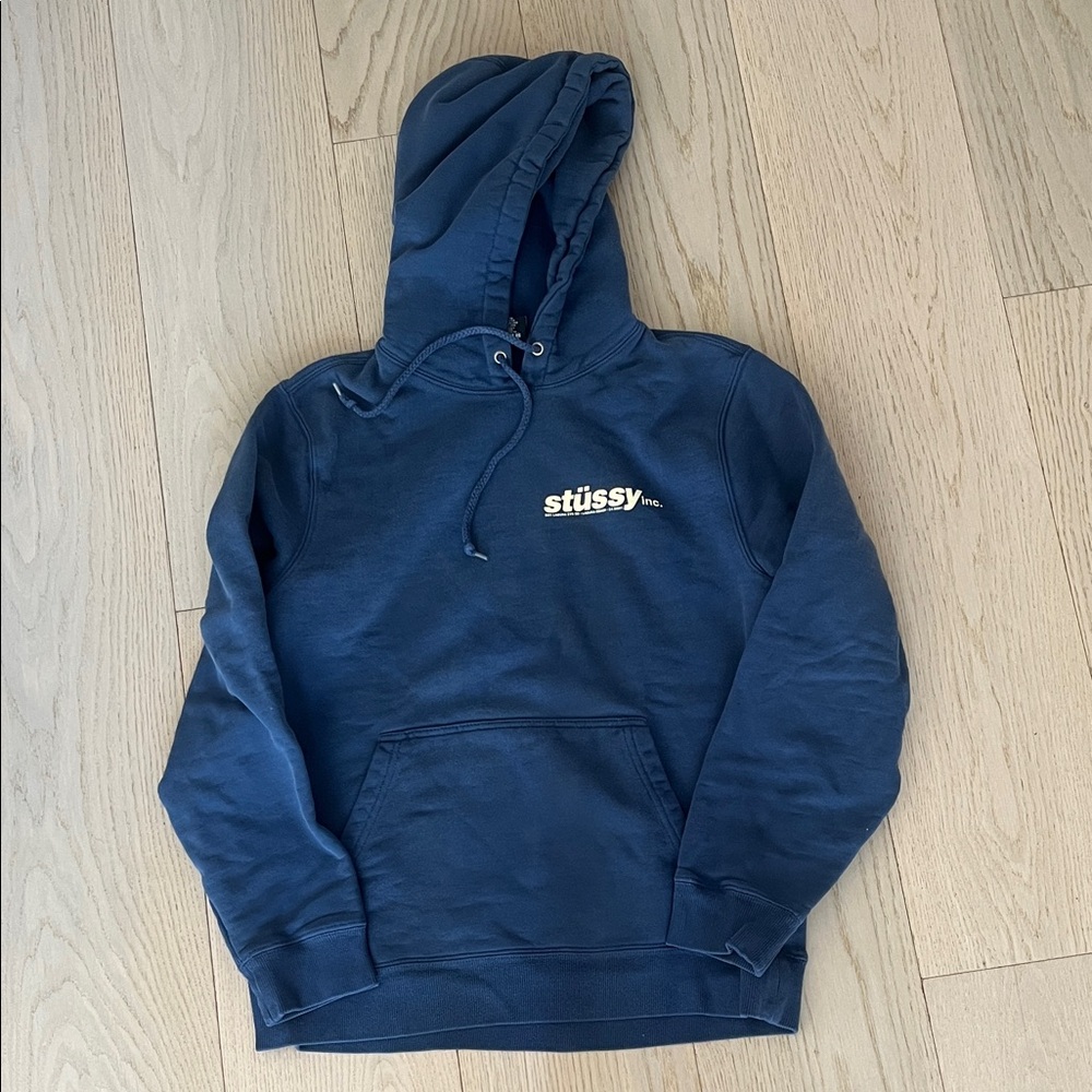 Stussy Men's Navy Hoodie